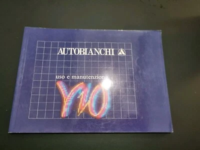 Autobianchi Y10, Libretto Uso E Manutenzione 1991 - Immagine 1 di 4