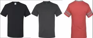 CAMISETAS DE HOMBRE 3XL NEGRAS GRIS ROJO JERZEES - Imagen 1 de 7
