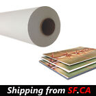 54"x165ft ，Removable White Self-adhesive Printing Window Graphic Vinyl Matte