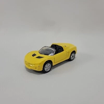 Opel Speedster Maisto 2001 convertible amarillo fundido a presión 1:64 Foto 1 de 4