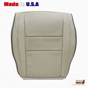 2017 18 19 2020 For Jeep Grand Cherokee Overland Driver Bottom Leather Cover Tan - Picture 1 of 10