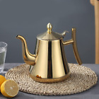 Teapot,Coffeepot-Food Grade 304 Stainless Steel Tank-Suitable for Making Tea, Co