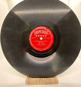 DANNY DEDMAN - WHY SHOULD I WANT / IT'S TIME TO - IMPERIAL 8023 - 78 10" RECORD - Imagen 1 de 2