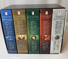 George R. R. Martin's A Game of Thrones Song of Ice and Fire 5-Book Box Set NEW