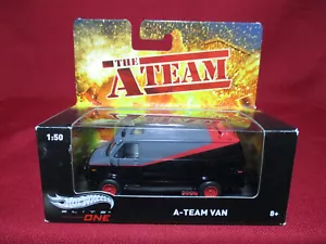 1:50 A-Team Van GMC Vandura Hot Wheels Elite One TV Series Show Model Car Mr T - Picture 1 of 4