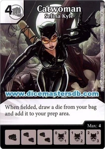 Catwoman Selina Kyle #44 - Justice League - DC Dice Masters - Picture 1 of 1