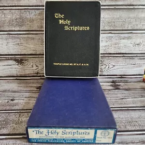 Holy Scriptures 1955 New According to the Masoretic Text Jewish Pub. Soc. Bible - Picture 1 of 9