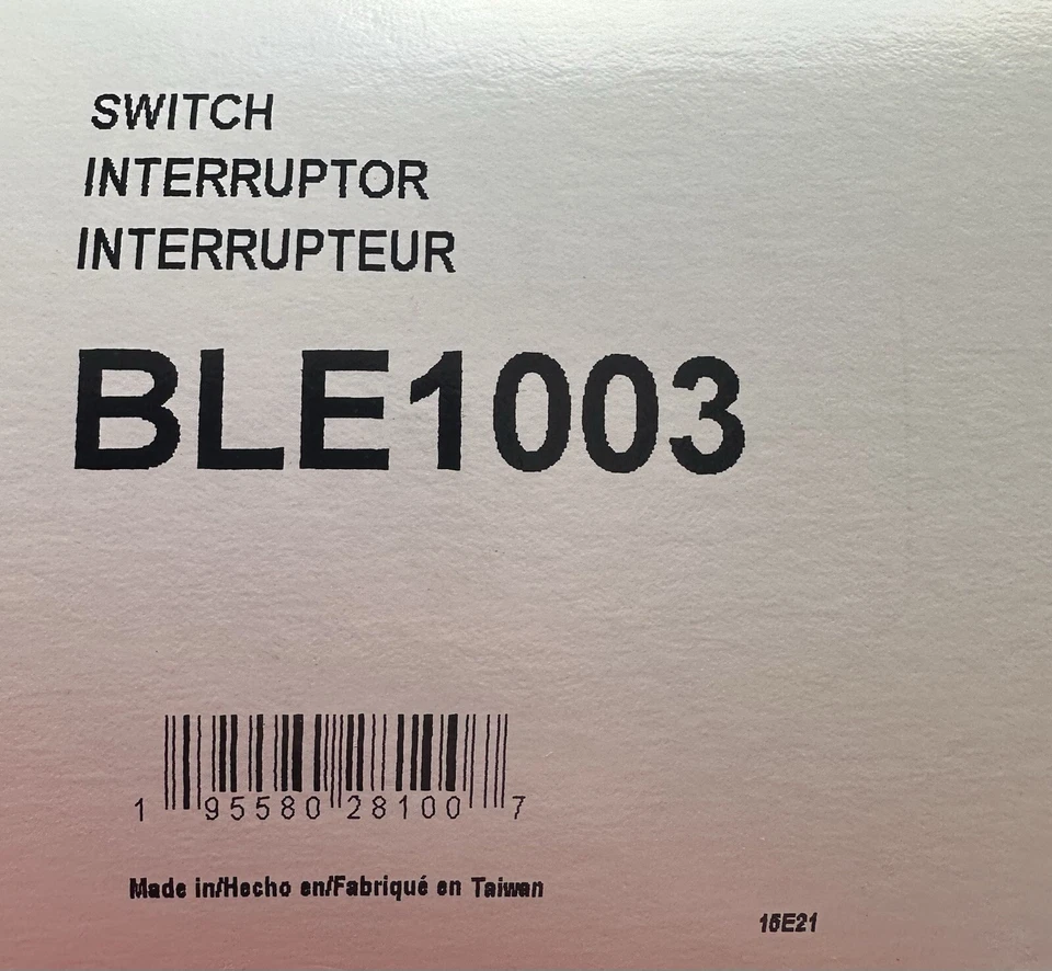 HVAC Control Switch CARQUEST BLE1003 fits 99-04 Jeep Wrangler - Image 1 of 1