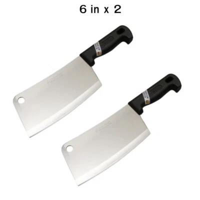 Cuchillo cortador de herramientas de cocina de plástico tailandés Kiwi de acero inoxidable 6 pulgadas x 2 piezas. Foto 1 de 4