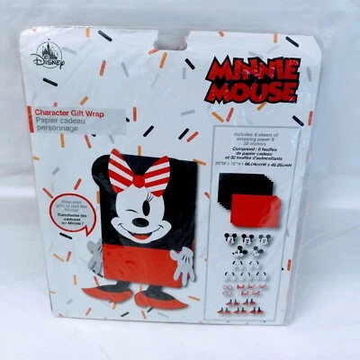 Envoltura de regalo de personaje de Minnie Mouse de Disney Foto 1 de 2