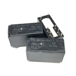 2PCS SONG CHUAN 888H-1CH-F-C-12VDC Power Relay 8Pin 17A 277VAC - Picture 1 of 1