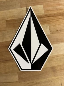Official VOLCOM TEAM RIDER 10” Tall Stone Logo STICKER, Legit Direct From Brand - Picture 1 of 4