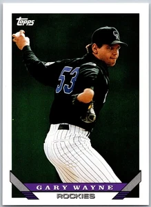 1993 Topps Traded #16T Gary Wayne Colorado Rockies - Picture 1 of 2