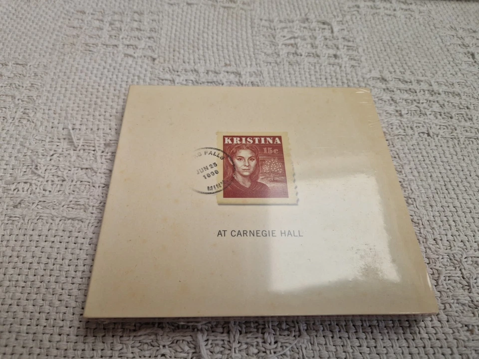 Kristina At Carnegie Hall CD Album 2 Discs Digipak 2010 NEW SEALED  - Image 1 of 3