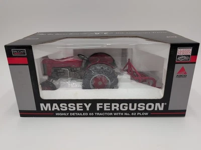 1/16 SpecCast Toy Massey Ferguson 65 Tractor With Plow Set - Image 1 of 4