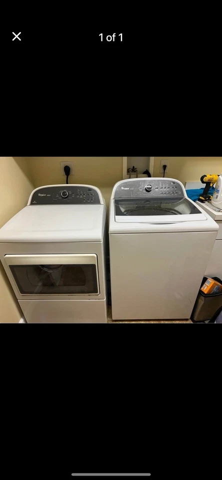 Whirlpool Washer and Dryer Set - Image 1 of 1
