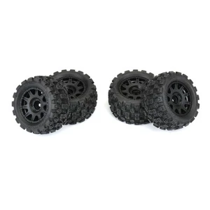 Pro-Line PRO1024110 1/18 Badlands MX 1.85" Tires12mm Blk Wheels for Granite GROM - Picture 1 of 6