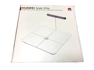 Balance de composition corporelle intelligente Huawei Scale 3 Pro avec Wi-Fi/... - Photo 1/4