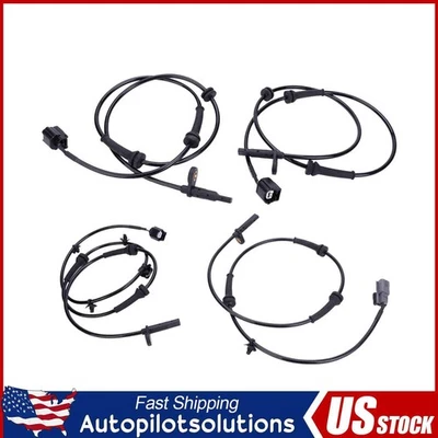 Новый левый правый датчик ABS 4 шт. для Infiniti QX60 2014 2015 2016 2017 2018 2019 - Изображение 1 из 4