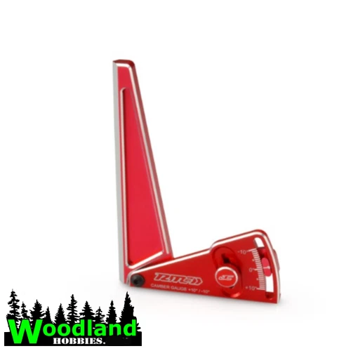 JConcepts RM2 Aluminum Camber Gauge, 120mm, Red 8128 - Image 1 of 2