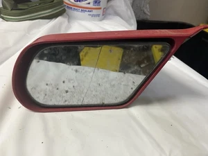 1986-1992 Toyota Supra for parts broken glass LH red power side mirror SU1 - Picture 1 of 6