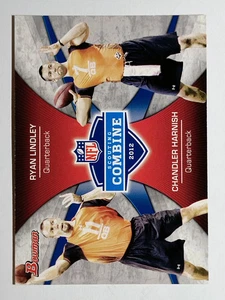 2012 Bowman Combine Competition #CCLH Ryan Lindley/Chandler Harnish - Picture 1 of 2