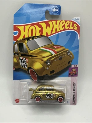 2024 Hot Wheels ‘60s FIAT 500D Modificado - Super Treasure Hunt In Protector - Image 1 of 4