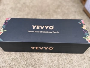Hair Straightening Brush, Ionic Steam Straightening Brush. Anti-Frizz - Picture 1 of 3