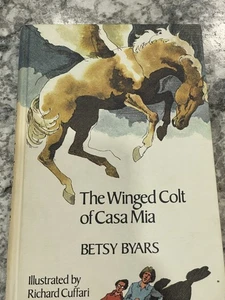 The Winged Colt Of Casa Mia, Hardback Horse Book, By Betsy Byars - Imagen 1 de 4