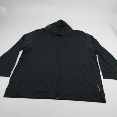 Jaqueta de ioga Nike masculina preta nova sem etiquetas - Imagem 1 de 4