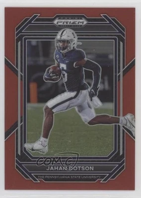 2023 Panini Prizm Draft Picks Red Prizm 187/299 Jahan Dotson #44 - Image 1 of 3