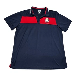 2023 Ryder Cup Marco Simone Rome Italy Official Polo Shirt Men's Large - Picture 1 of 7