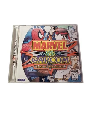 Marvel Vs Capcom: Clash of Super Heroes Sega Dreamcast CIB Tested & Working - Image 1 of 3