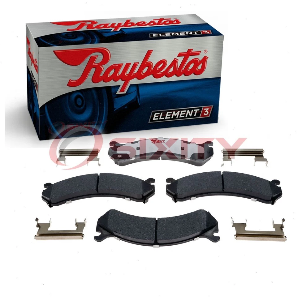 Raybestos Element3 Front Disc Brake Pad Set for 2001-2006 GMC Sierra 1500 HD aj - Image 1 of 4
