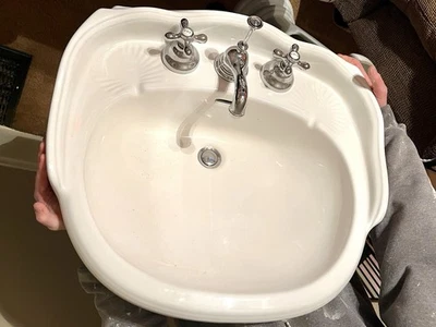 Laufen Palace 650 мм пьедестал раковина европейский фарфор|деталь раковины|рифленая колонна - Изображение 1 из 4