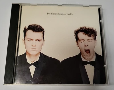 Pet Shop Boys Actually Original CD 1987 EMI CDP 7 46972 2 Neil Tennant RARE OOP - Image 1 of 4