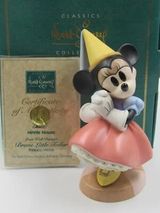 WDCC ""Princesa Minnie"" Minnie Mouse de Disney's Brave Little Sastre en caja Certificado de autenticidad - Imagen 1 de 6