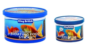 King British Goldfish Floating Pellets Coldwater Aquarium Fish Food 35g 75g 3-4m - Picture 1 of 3