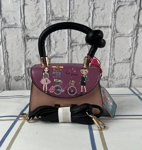 Nikky By Nicole Lee Mini Crossbody Purse Removable Shoulder Straps Magnetic - Picture 1 of 14