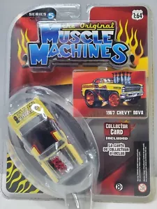 Muscle Machines 1967 Chevy Nova Gasser "Fat Man's" Diecast 1:64 Scale - Picture 1 of 5