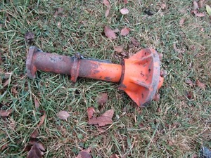 MINNESOTA JUMBO 10 RUNNING GEAR REAR HUB SPINDLE ASSEMBLY 12078 6 bolt - Picture 1 of 3