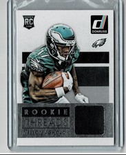 2015 Panini Donruss RC Rookie Threads PW Jersey Nelson Agholor Philadelphia