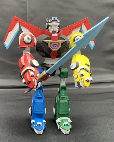 Gotron Rick & Morty Collectible 7.5” Figure/Figurine Voltron Cover