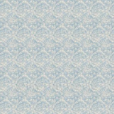 Puppenhaus Miniatur Aufwendiges Altes Blaues Muster Tapete - Bild 1 von 4