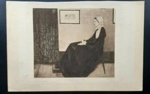  Engraving Etching James McNeill Whistler Gazette des Beaux Arts.  - Bild 1 von 12