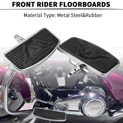 Tableros de pie ajustados para Harley Softail Sportster Honda Foto 1 de 4