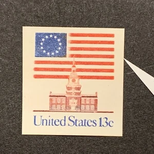3/3894 US Stamp Scott 1625 13c Jumbo Imperf Errors MNHOG Very Fresh EFO - Picture 1 of 2