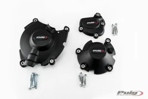 Puig Engine Protective Cover Set (3 pce) 2015-2024 Yamaha YZF-R1/M - P/N: 21518N - Picture 1 of 3