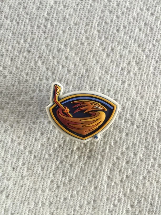 ATLANTA THRASHERS JIBBITZ NHL JIBBITZ ATLANTA THRASHERS SHOE CHARM HOCKEY CHARM - Image 1 of 1