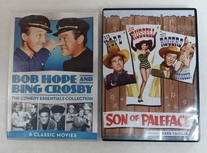 Bob Hope And Bing Crosby 6 Classic Comedy Essentials (DVD) +Son of Paleface DVD - Imagen 1 de 3
